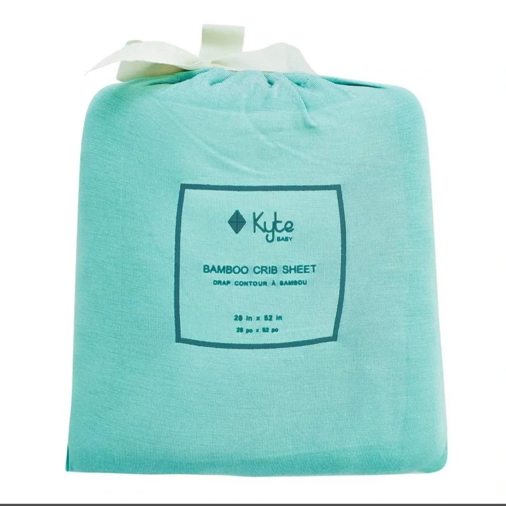 Kyte BABY Jade bamboo crib sheet *retired color*